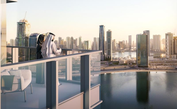 3 BHK Apartment in La Plage Tower, Al Mamzar, Sharjah