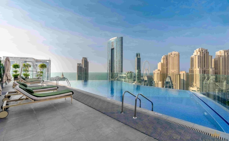 2 BHK Apartment in The Point Tower, Dubai Marina