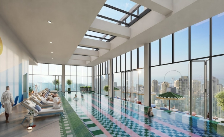 Studio Apartment in Rove Home Dubai Marina Studio Apartment in Rove Home Dubai Marina