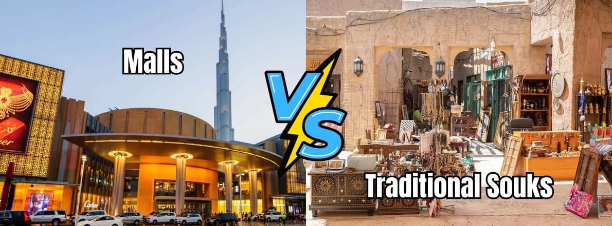 Shopping Tourism In Dubai: Malls vs Traditional Souks